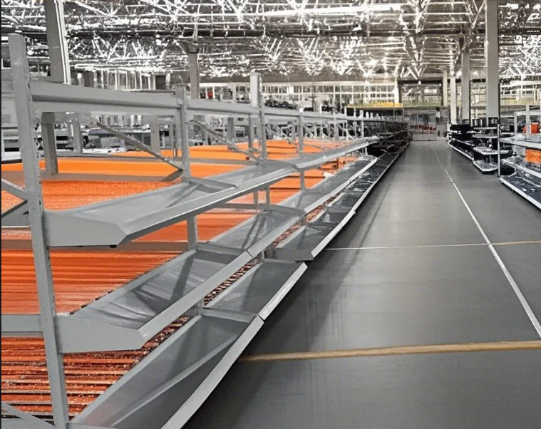 线边仓/分拣中心优选｜流利式货架，让货物流转更高效